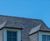 CUPA 50 - natural grey slate roofing and facade tile for buildings 0