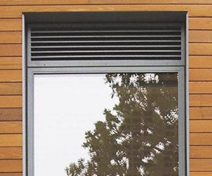Crossvent damper units