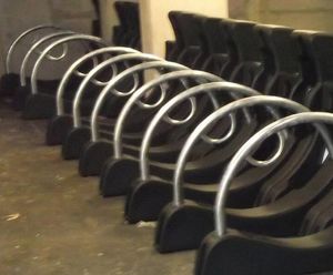 Streetpod cycle parking for 150 bikes for Barratt Homes