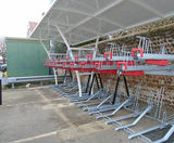 CapaCITY two-tier bike rack with gas-assisted lifting - on this page
