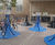 Cyclepod -  recycled plastic space-saving, secure cycle storage for 8 bikes 1
