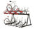 Easylift Premium gas-assisted two-tier cycle rack 4