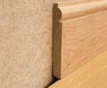 Solid hardwood Torus skirting