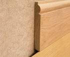 Solid hardwood Torus skirting