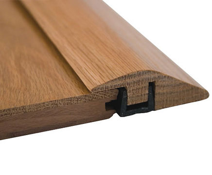 Woodfix rebated R-section threshold