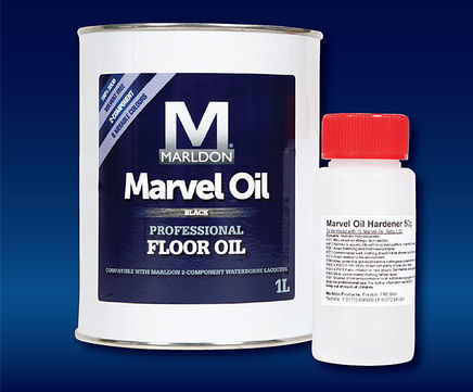 MARLDON Marvel Oil - two-part coloured wood floor oil