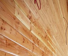 Internal timber fire protection coating for youth centre