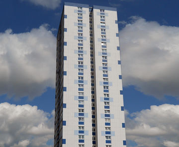 Energy-saving coating systems improve tower blocks