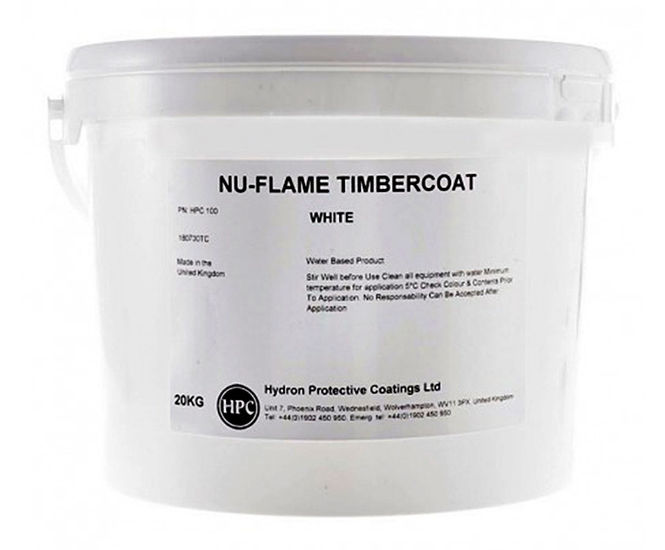 NuFlame Timbercoat intumescent timber paint system Hydron