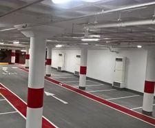 Nu-Guard anti-carbonation coating for multi-storey car park