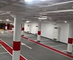 Nu-Guard anti-carbonation coating for multi-storey car park