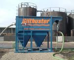 Tilted plate oil-water separators