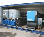Containerised chemical dosing system