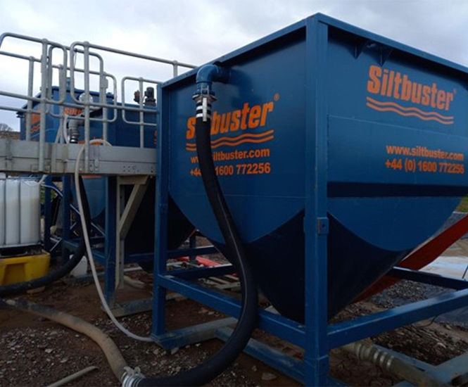 Chemical dosing & solids removal at Heads of the Valleys