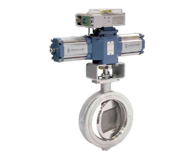 MTV high-performance butterfly valve