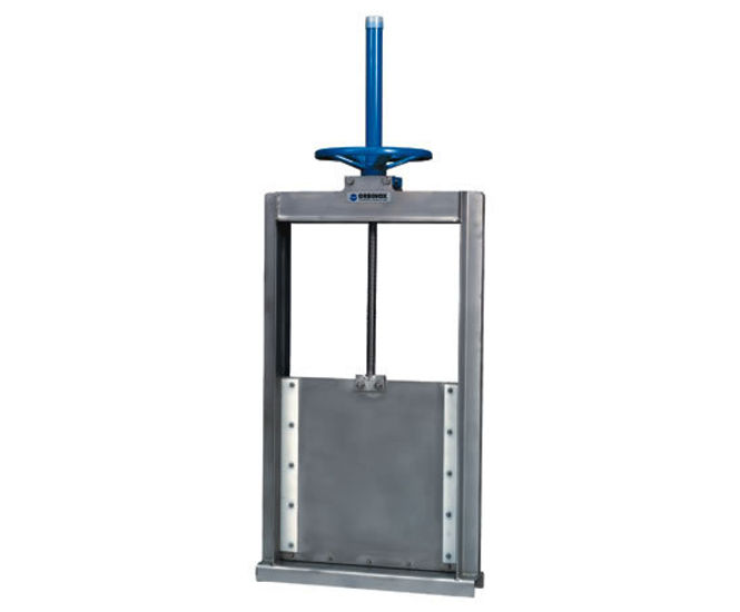 CC channel-mounted penstock valve