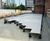 Raised paving for outdoor plaza, 245 Hammersmith 5