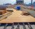 Adjustable pedestal system for corporate roof terrace 1