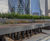 Adjustable pedestals support 40-storey tower roof deck 0