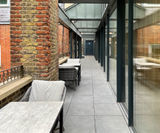 Porcelain tiles and pedestals - BAFTA HQ, London - on this page