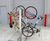 Vertical Bike Wall Racks - steel wall-mounted bike racks for indoor storage 4
