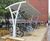 Kennet Shelter - curved steel shelter for 2-Tier Cycle Racks 5