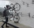 Vertical Bike Wall Racks - steel wall-mounted bike racks for indoor storage 10