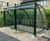 Solent Open Access Shelter - steel cycle shelter for outdoor bike storage 12