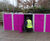 Colour-coded cycle lockers - Cambridge Park & Ride sites 3