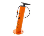 Bike Pump Station - steel tyre inflator for outdoor spaces