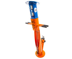 E-Bike Charging Station - steel bike charging and repair station