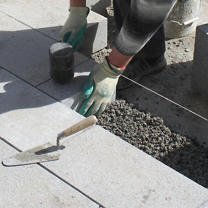 tuffbed Highperformance paving bedding mortar Steintec ESI External Works