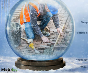 Cold weather guidance for Steintec products
