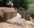Structural landscaping timber