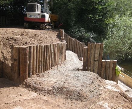 Structural landscaping timber