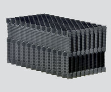 CLEANdek vertical flow fill for cooling towers
