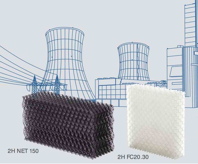 PLASdek® splash trickle fills