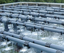 Trickling filter system meets discharge water consent