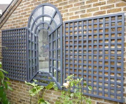 Bespoke wooden trellis panels