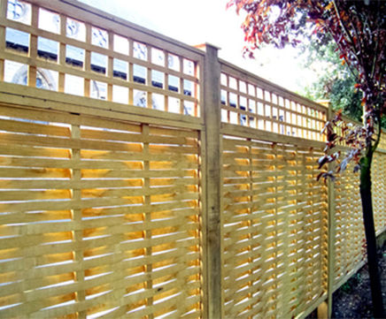 Oak trellis
