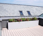 Bespoke stainless steel planters