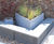 Bespoke steel planters for luxury beachfront residence 2