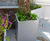Bespoke steel planters for luxury beachfront residence 8