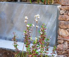 Bespoke hot dip galvanised steel planters