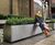 Bespoke stainless steel planters 1