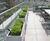 Bespoke steel planters for investment company terrace 5