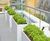 Bespoke steel planters for investment company terrace 7