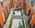 Planters for communal courtyard, residential development 1