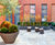 Planters for communal courtyard, residential development 9