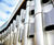 46 large bespoke zintec steel trough planters for university 6